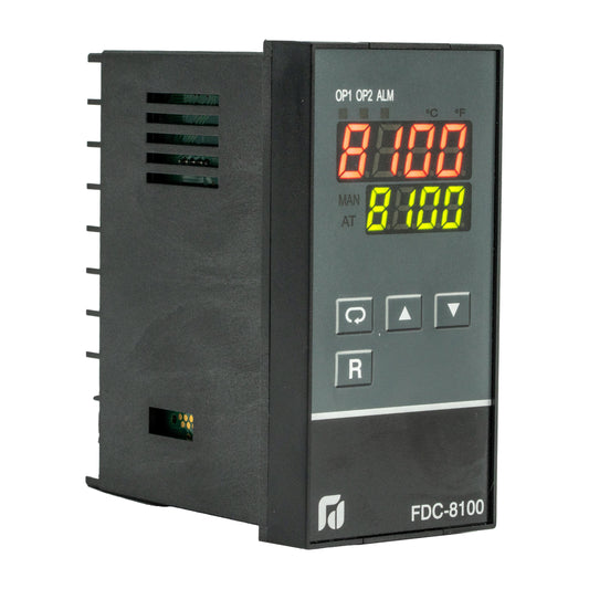 Future Design Controls FDC-8100-4131100 100 Temperature Controller (RTD, Voltage, Current, Type B, E, J, K, L, N, R, S, T) -270°C ~ 1800°C
