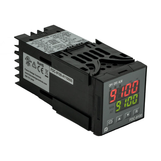 Future Design Controls FDC-9100-4110030 100 Temperature Controller (RTD, Voltage, Current, Type B, E, J, K, L, N, R, S, T) -270°C ~ 1800°C