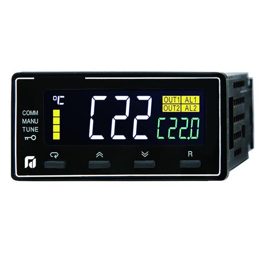 Future Design Controls FDC-C22-4200000 C Process, Temperature Controller (RTD, Voltage, Current, Type B,C, D, E, J, K,L, N,P, R, S, T, U) -250°C ~ 1800°C, 0 ~ 20mA, 0 ~ 10VDC, 0 ~ 150mV