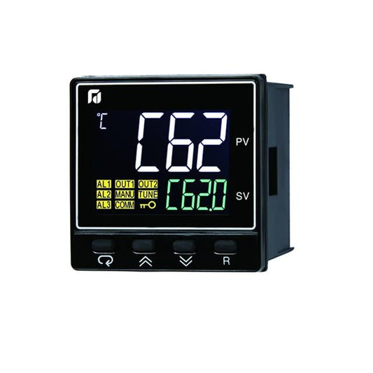 Future Design Controls FDC-C62-4100000000 FDC-C62 Temperature Controller (RTD, Type B, C, D, E, J, K, L, N, P, R, S, T, U) -250°C ~ 2300°C, -3 ~ 27mA, -1.3 ~ 11.5VDC