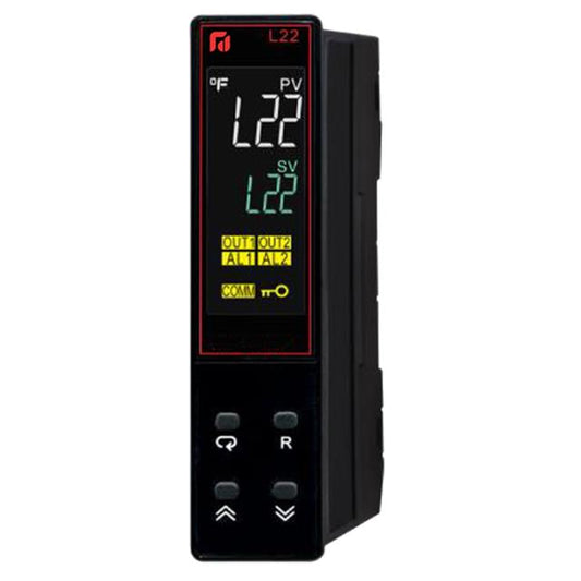 Future Design Controls FDC-L22-41000 L Process, Temperature Controller (RTD, Voltage, Current, Type B,C, D, E, J, K,L, N,P, R, S, T, U) -250°C ~ 1800°C, 0 ~ 20mA, 0 ~ 10VDC, 0 ~ 150mV
