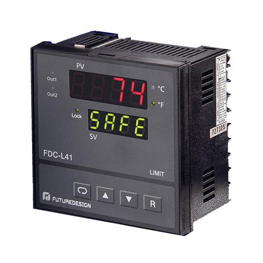 Future Design Controls FDC-L41-4110 FDC-L41 Temperature Controller (RTD, Type B, C, E, J, K, L, N, P, R, S, T) 0 ~ 60mV