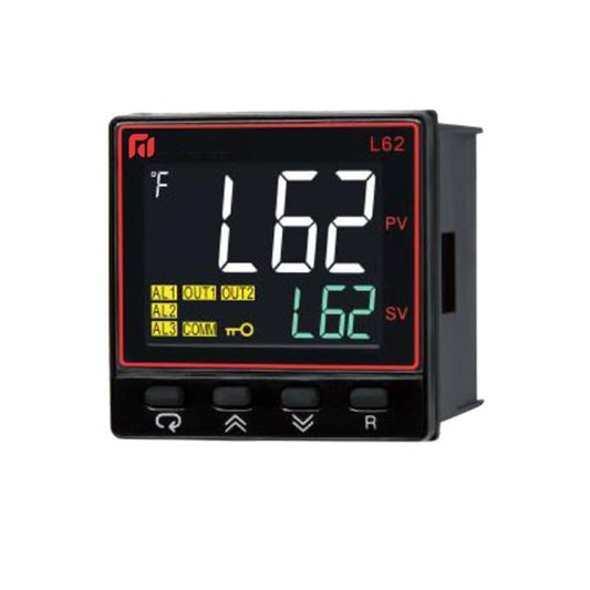 Future Design Controls FDC-L62-41100100 L Process, Temperature Controller (RTD, Voltage, Current, Type B,C, D, E, J, K,L, N,P, R, S, T, U) -250°C ~ 1800°C, 0 ~ 20mA, 0 ~ 10VDC, 0 ~ 150mV