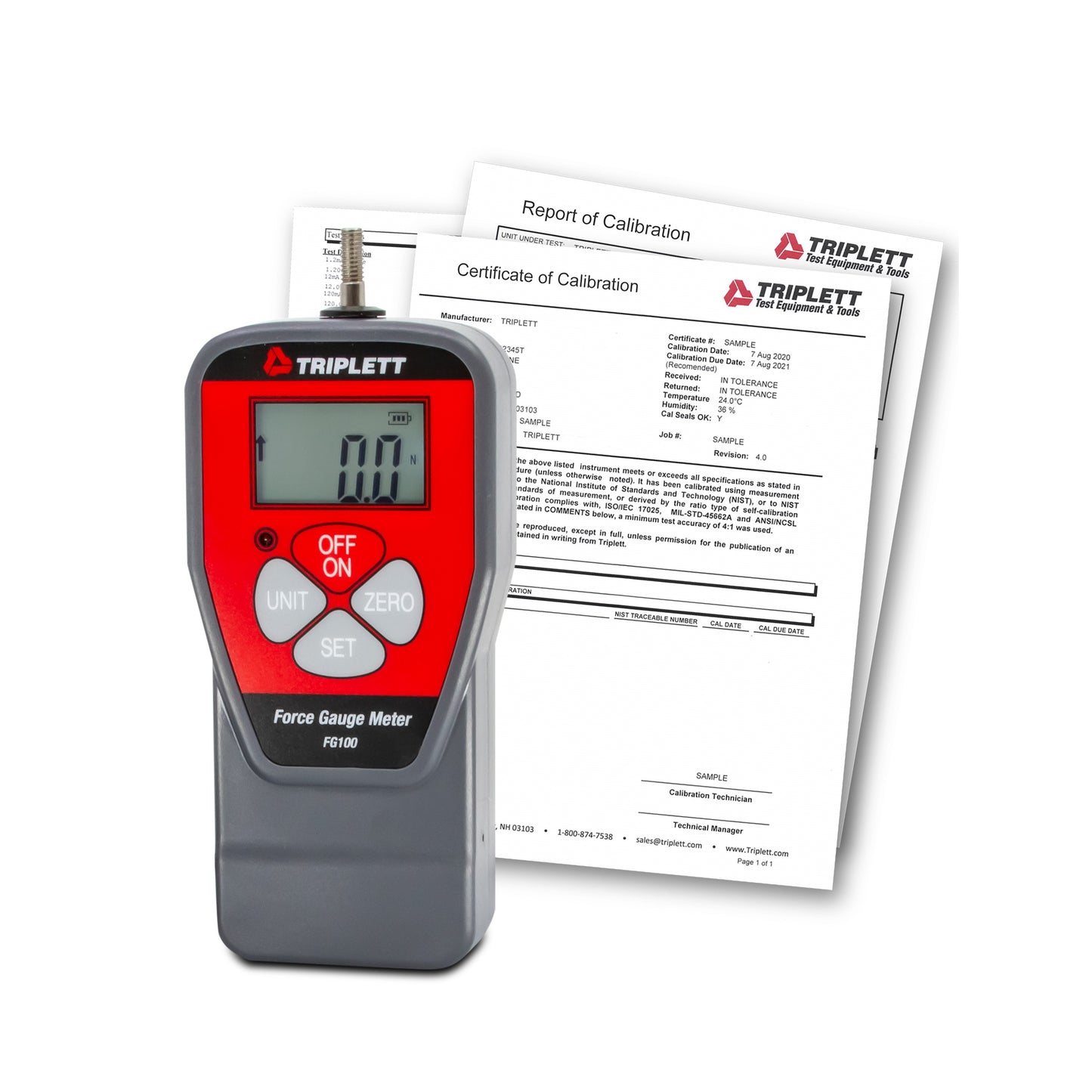 Triplett Test Equipment and Tools FG100-NIST * * -