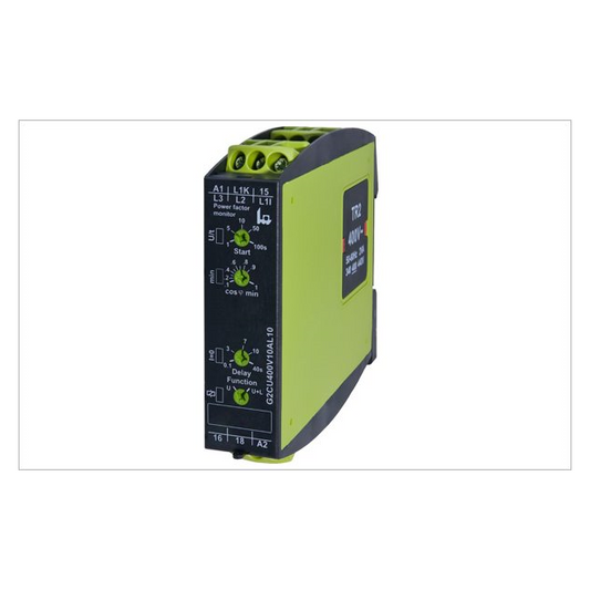 TELE Controls Inc G2CU400V10AL10 - Falla a tierra, subcarga 12 ~ 400VCA, 24VCC 0.1 ~ 40s -25°C ~ 40°C