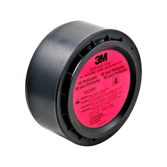 3M GVP-440 GVP Filtro de respirador de reemplazo Negro