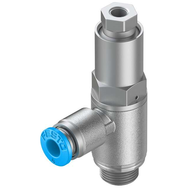Festo Corporation HGL-1/8-QS-4 - Válvula antirretorno (válvula de retención) - 7 ~ 145 PSI (0.5 ~ 10 bar) -