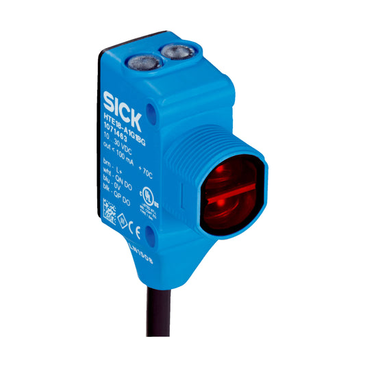 SICK, Inc. 1077093 SureSense Proximidad 0.197" ~ 11.811" (5mm ~ 300mm) 500µs IP67