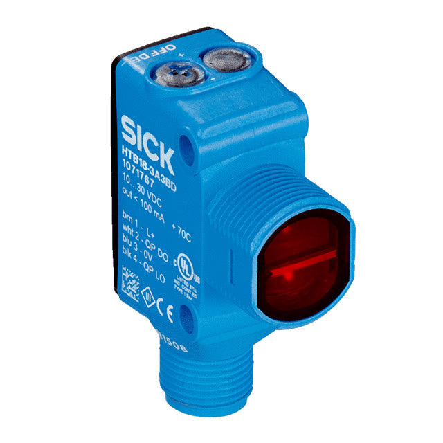 SICK, Inc. 1075810 H18 Sure Sense - 1.575" ~ 7.874" (40mm ~ 200mm) 500µs IP67, IP69K