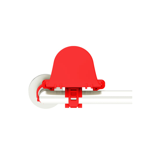 Conta-Clip, Inc. 1HYDH.9 - Agarrador de puerta Rojo