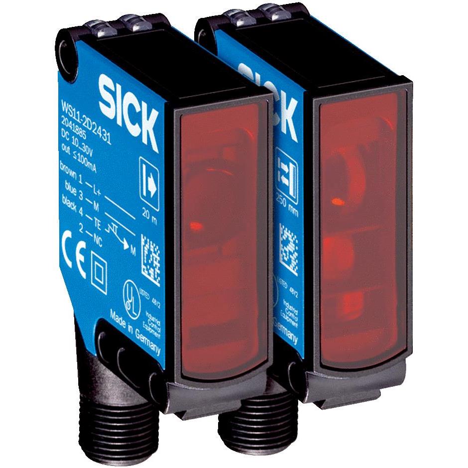 SICK, Inc. 1057571 W11-2 Haz pasante 0" ~ 787.402" (0m ~ 20m) 2.5ms IP66, IP67, IP69K