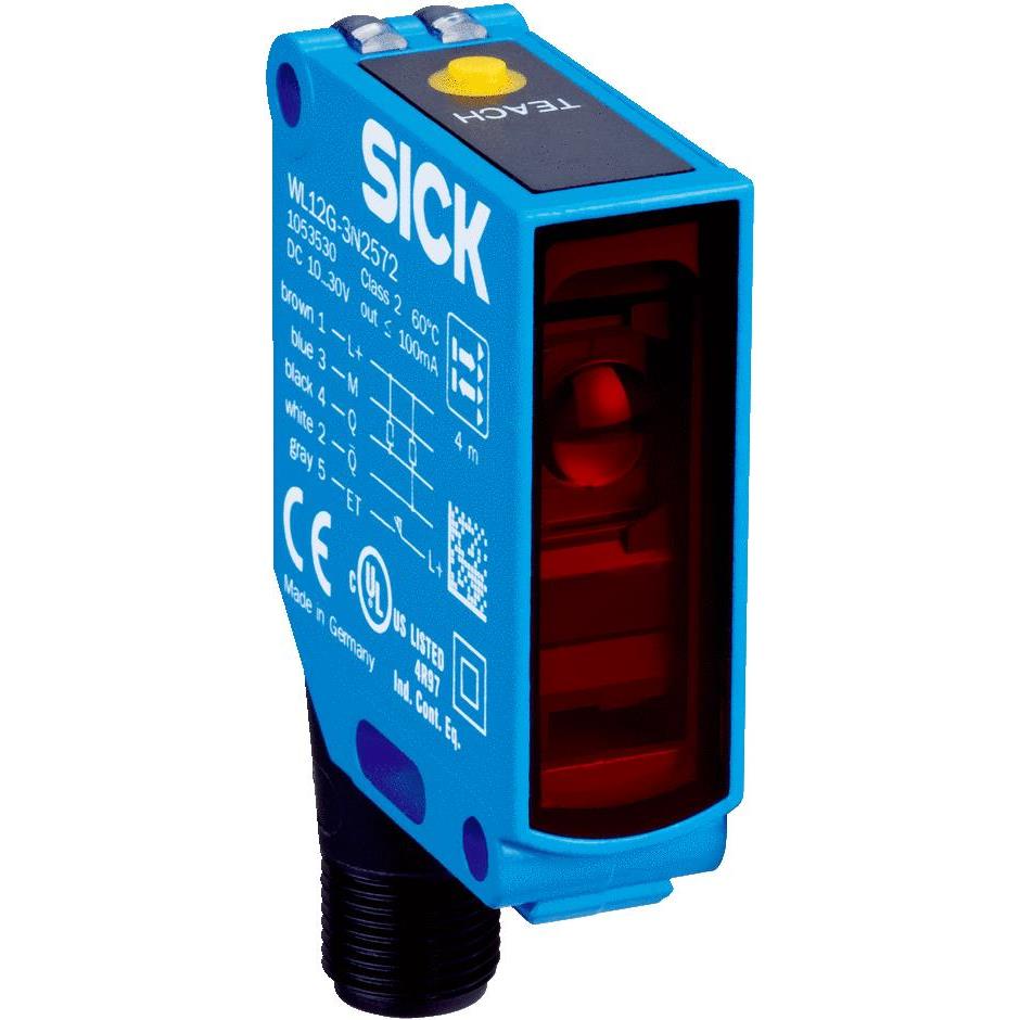 SICK, Inc. 1053536 W12G Retroreflectivo 157.480" (4m) 333µs IP66