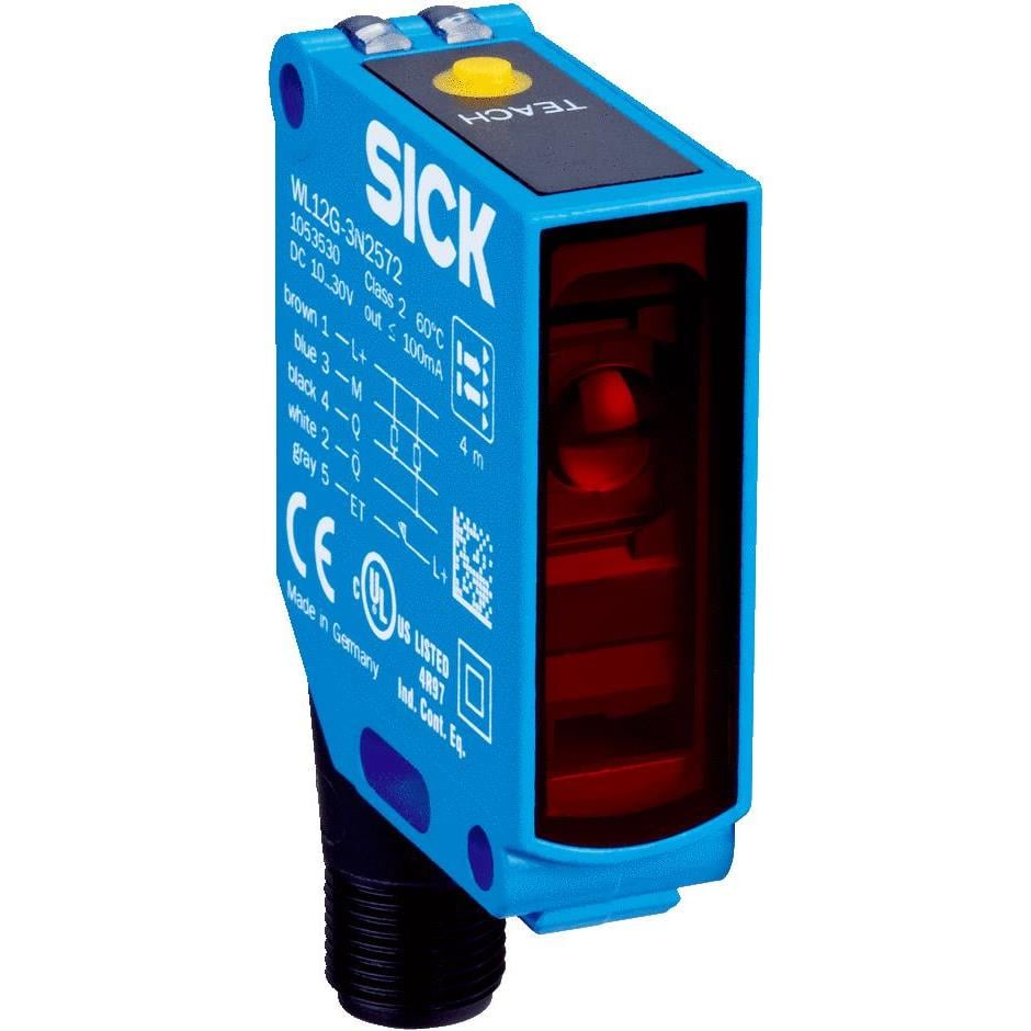SICK, Inc. 1053537 W12G Retroreflectivo 157.480" (4m) 333µs IP66