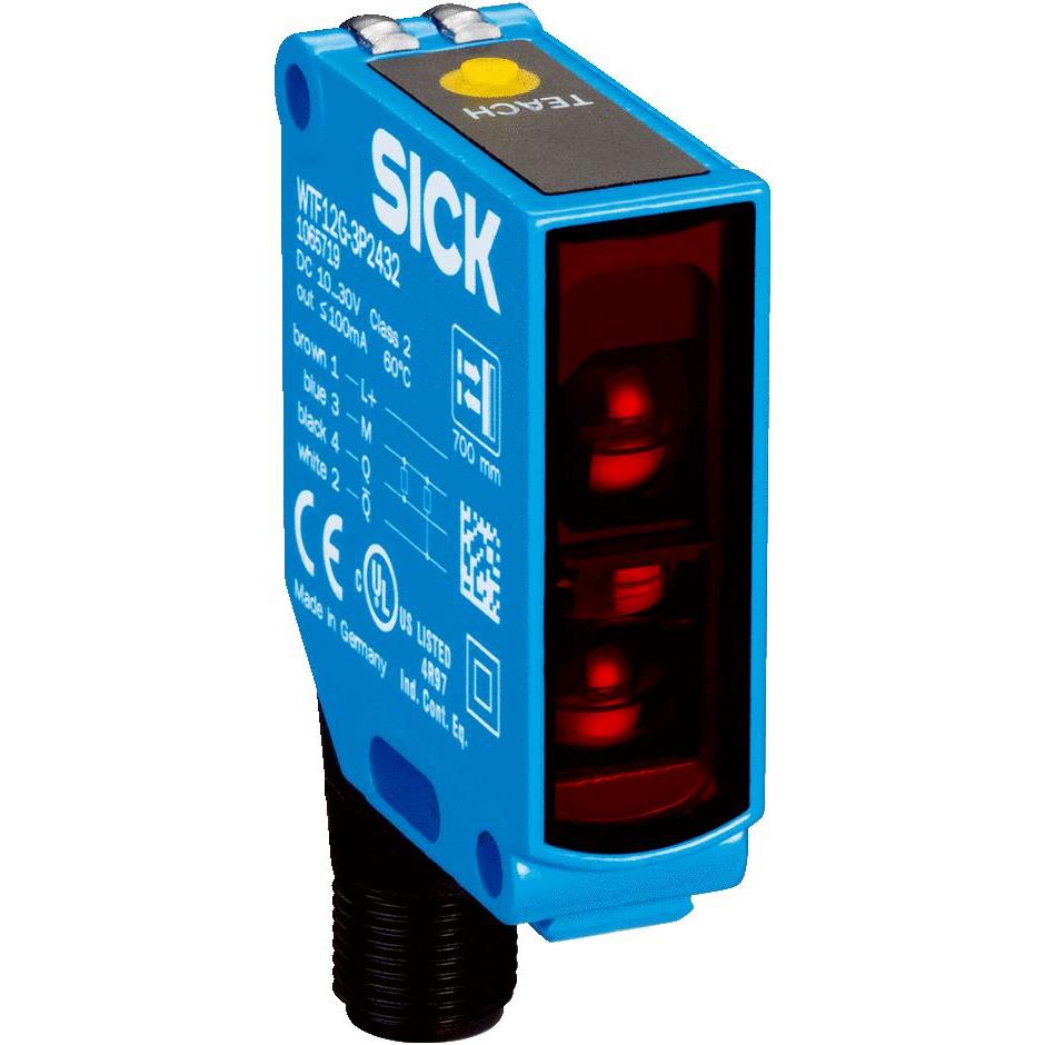 SICK, Inc. 1065719 TranspaTect Supresión de plano principal, proximidad 5.906" ~ 27.559" (150mm ~ 700mm) 2ms IP66, IP67