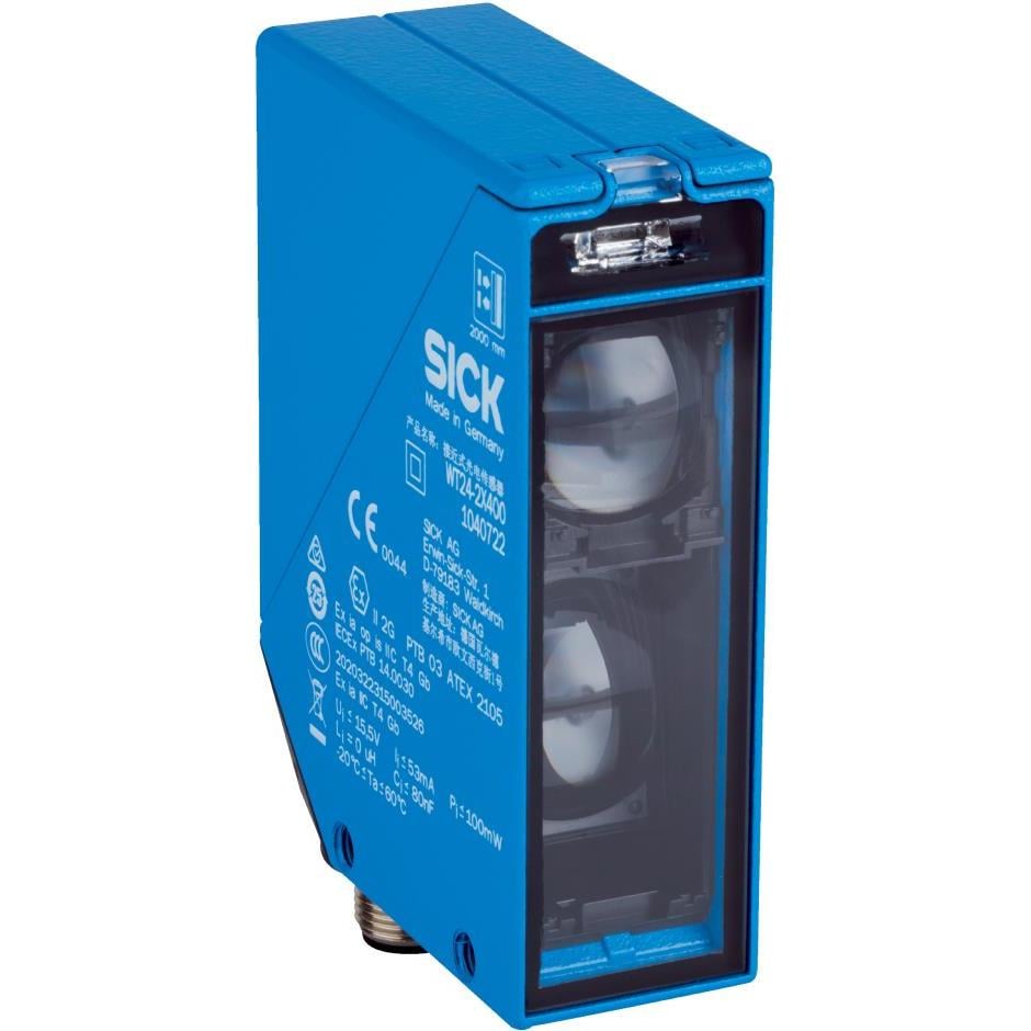 SICK, Inc. 1041910 W24 Proximidad 1.575" ~ 78.740" (40mm ~ 2m) 10ms IP67