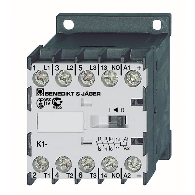 Benedict GmbH K1-09D10 24 K1 Montaje de chasis, Riel DIN 24VCA