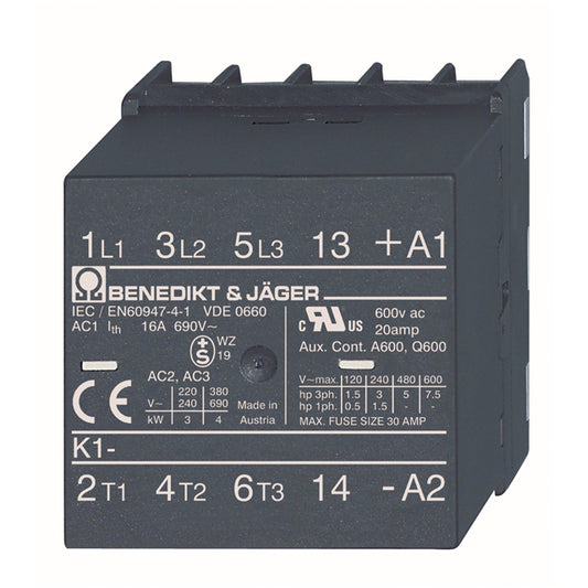Benedict GmbH K1-09L10 24 K1 Orificio pasante 24VCA