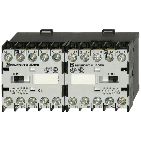 B&J-USA, Inc. K1W12D01MC 24 K1 Riel DIN 24VCA