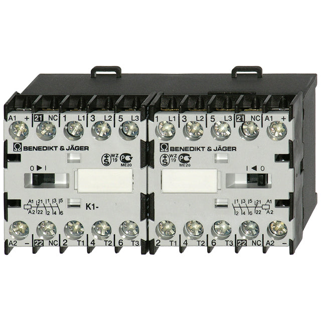 Benedict GmbH K1W12D10MC =24 K1 Montaje de chasis, Riel DIN 24VCC