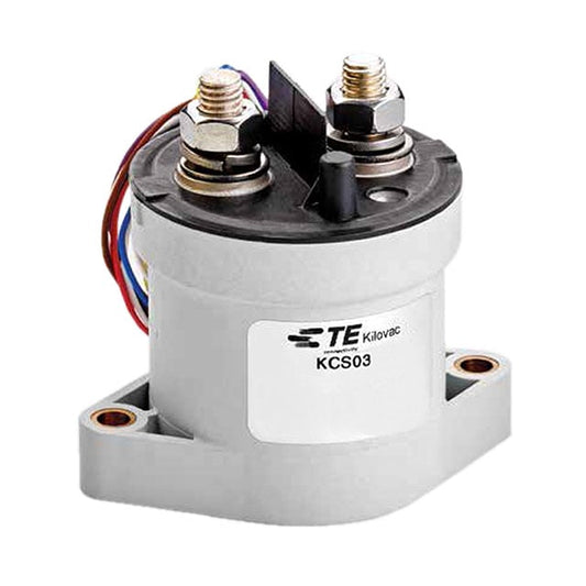 TE Connectivity Aerospace, Defense and Marine KCS03X012EAAA KCS03X, KILOVAC Montaje de chasis 12VCC