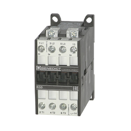 Benedict GmbH KG3-07A22 24 K3 Montaje de chasis, Riel DIN 24VCC