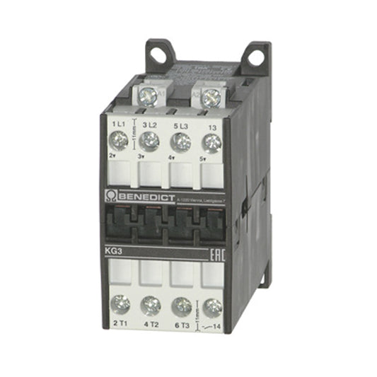 B&J-USA Inc. KG3-18D10 24 KG3 Montaje de chasis, Riel DIN 24VCC