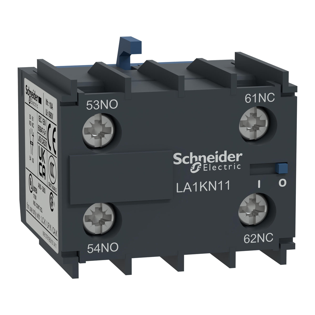Schneider Electric LA1KN20 TeSys Bloque de contacto auxiliar -