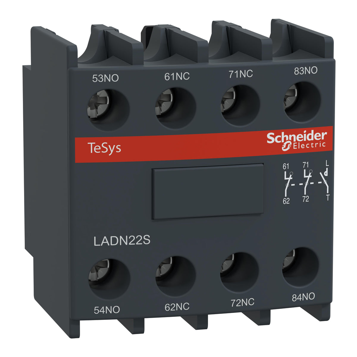 Schneider Electric LADN22S TeSys Bloque de contacto auxiliar -