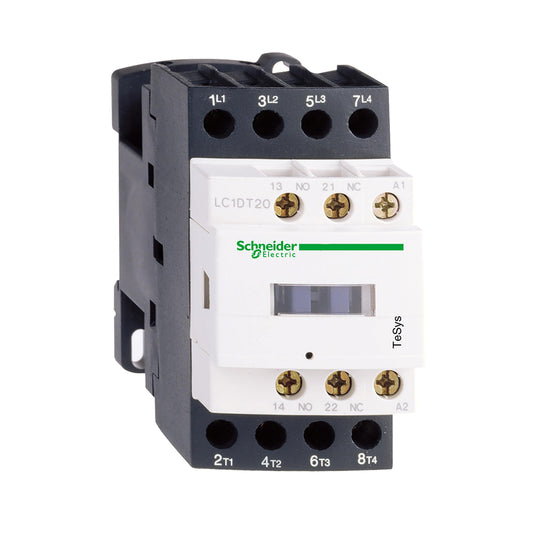 Schneider Electric LC1D128BD TeSys Montaje de chasis, Riel DIN 24VCC