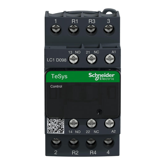 Schneider Electric LC1D098BL TeSys Montaje de chasis, Riel DIN 24VCC