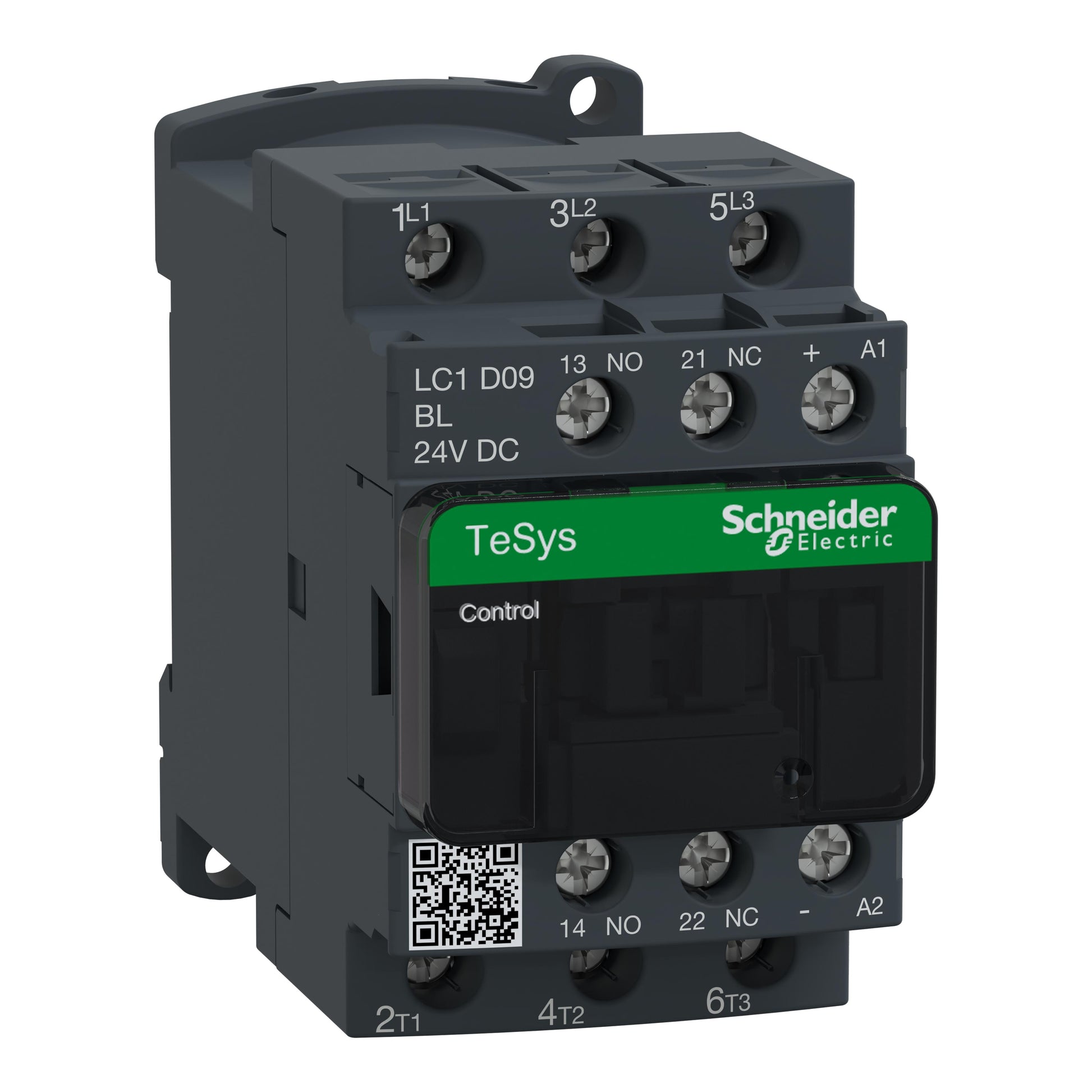 Schneider Electric LC1D09BL TeSys Montaje de chasis, Riel DIN 24VCC