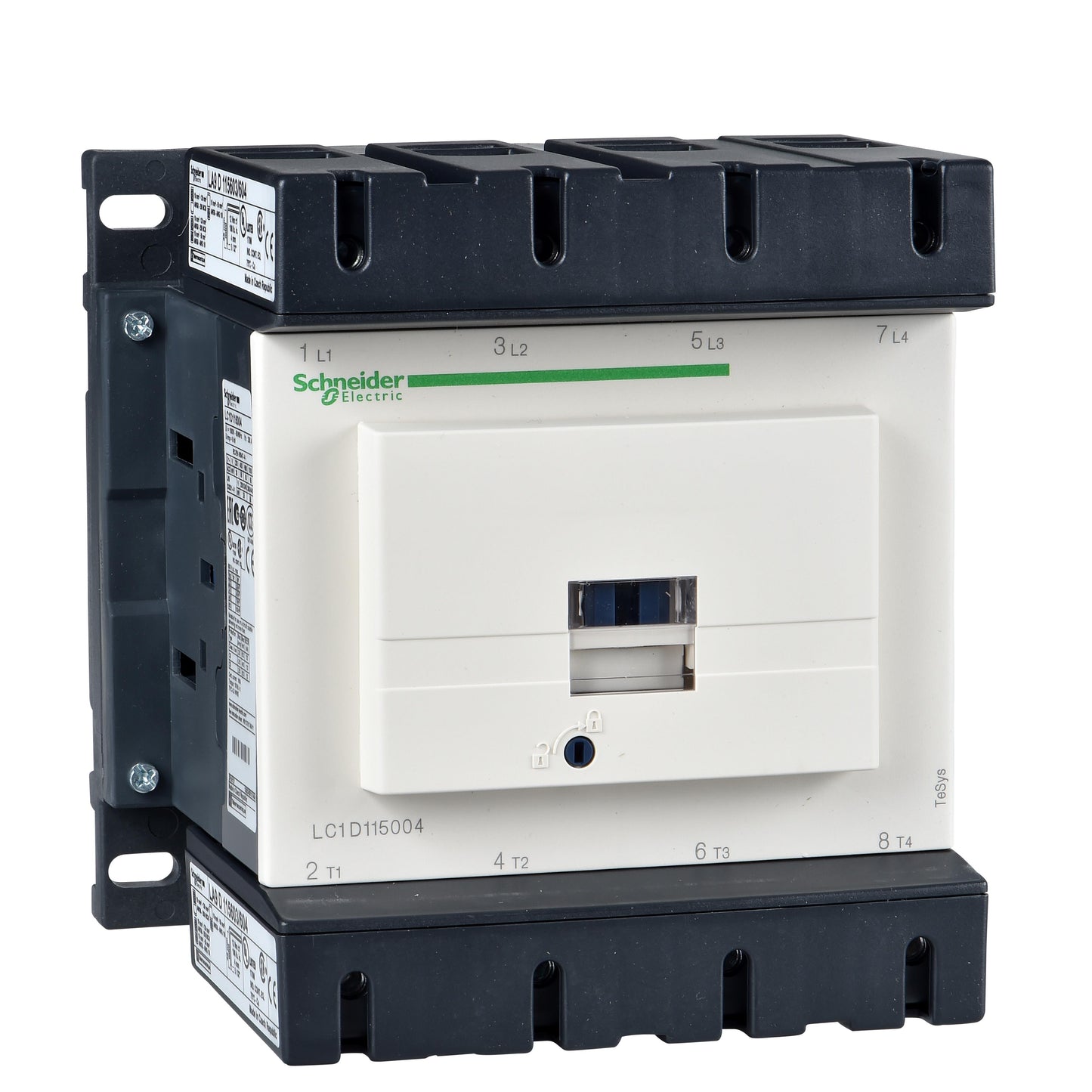 Schneider Electric LC1D115004P7 TeSys Montaje de chasis, Riel DIN 230VCA