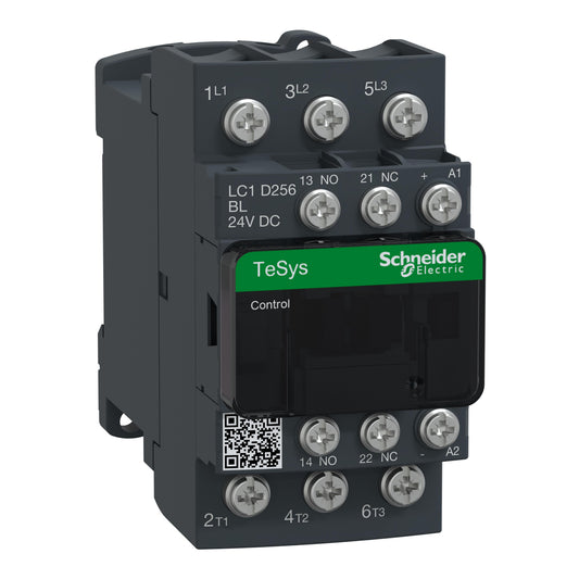 Schneider Electric LC1D256BL TeSys Montaje de chasis, Riel DIN 24VCC