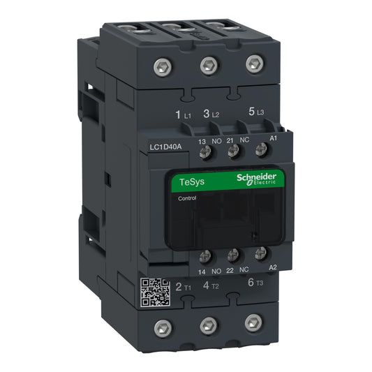 Schneider Electric LC1D40AM7 TeSys Montaje de chasis, Riel DIN 220VCA
