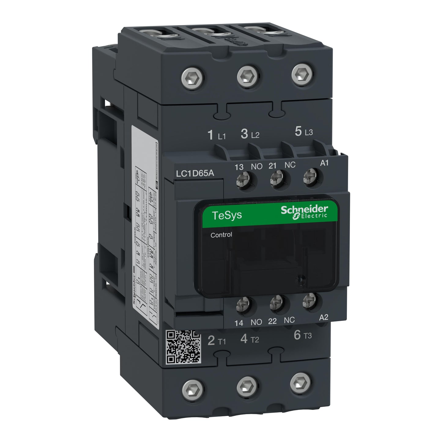 Schneider Electric LC1D65AE7 TeSys Montaje de chasis, Riel DIN 48VCA