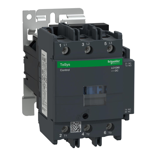 Schneider Electric LC1D80BD TeSys Montaje de chasis, Riel DIN 24VCC
