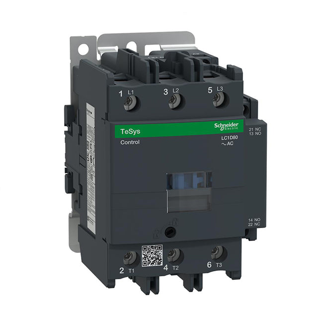 Schneider Electric LC1D80FE7 TeSys Montaje de chasis, Riel DIN 115VCA