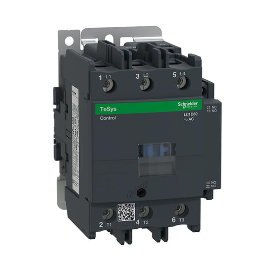 Schneider Electric LC1D80FE7 TeSys Montaje de chasis, Riel DIN 115VCA