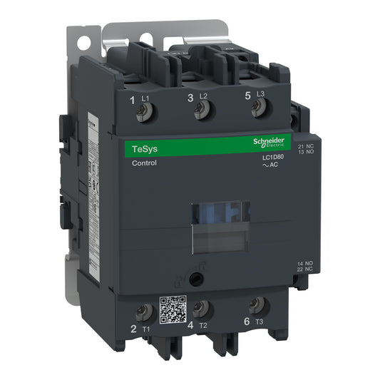 Schneider Electric LC1D80P7 TeSys Montaje de chasis, Riel DIN 230VCA
