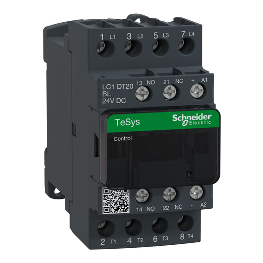 Schneider Electric LC1DT20BL TeSys Montaje de chasis, Riel DIN 24VCC