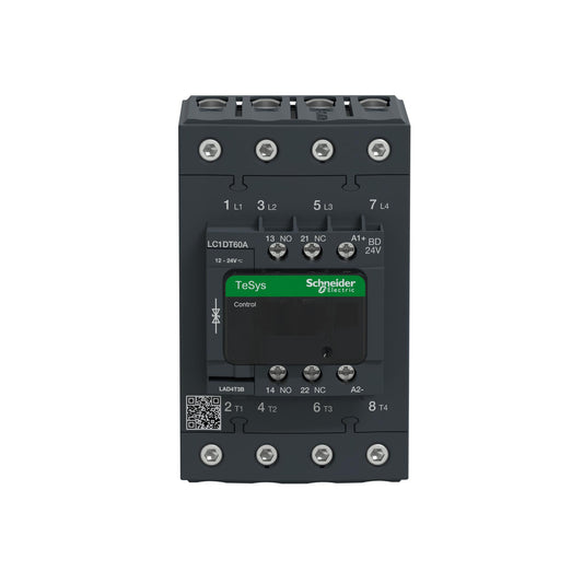 Schneider Electric LC1DT60ABD TeSys Montaje de chasis, Riel DIN 24VCC