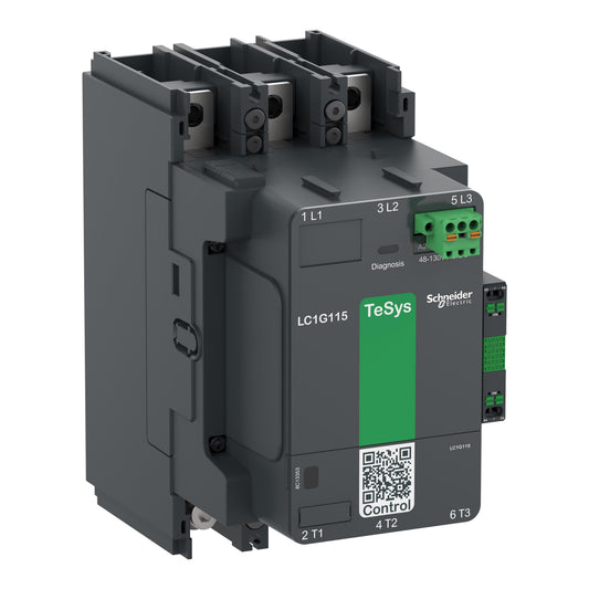 Schneider Electric LC1G185KUEN TeSys Giga Montaje de chasis 100 ~ 250VCA/CC