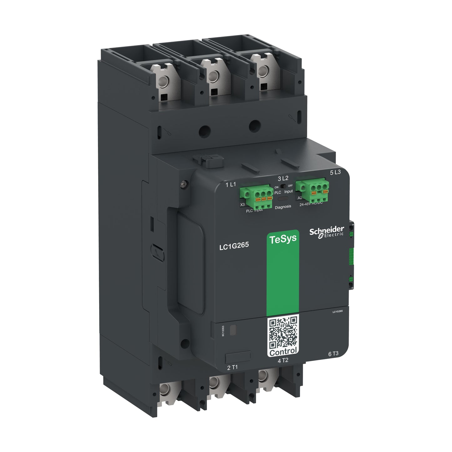 Schneider Electric LC1G265LSEA TeSys Giga Montaje de chasis 200 ~ 500VCA/CC