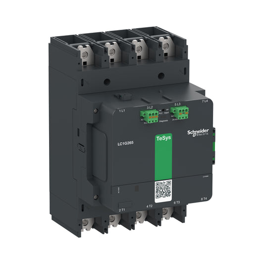 Schneider Electric LC1G4004BEEA TeSys Giga Montaje de chasis 24 ~ 48VCA/CC