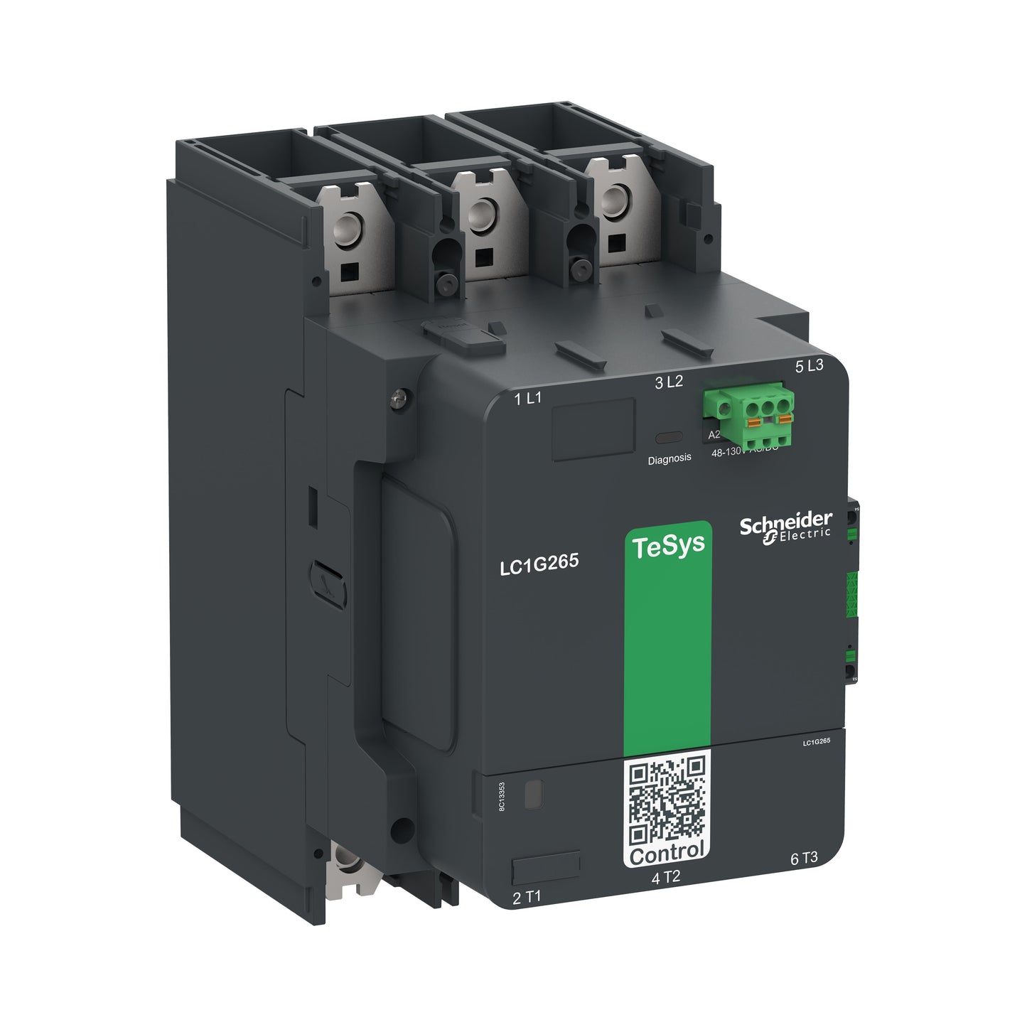 Schneider Electric LC1G500EHEN TeSys Giga Montaje de chasis 48 ~ 130VCA/CC
