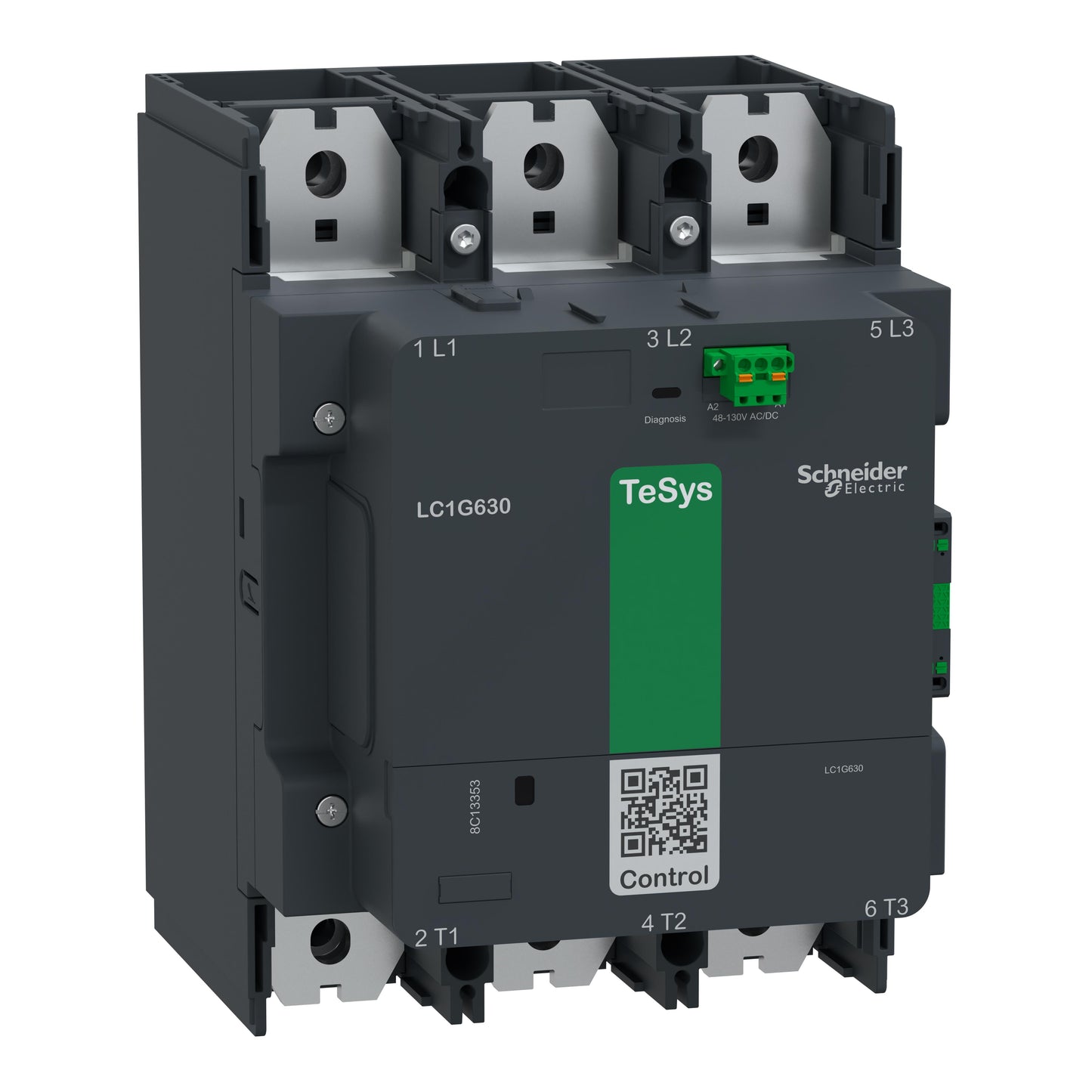 Schneider Electric LC1G630KUEN TeSys Giga Montaje de chasis 100 ~ 250VCA/CC
