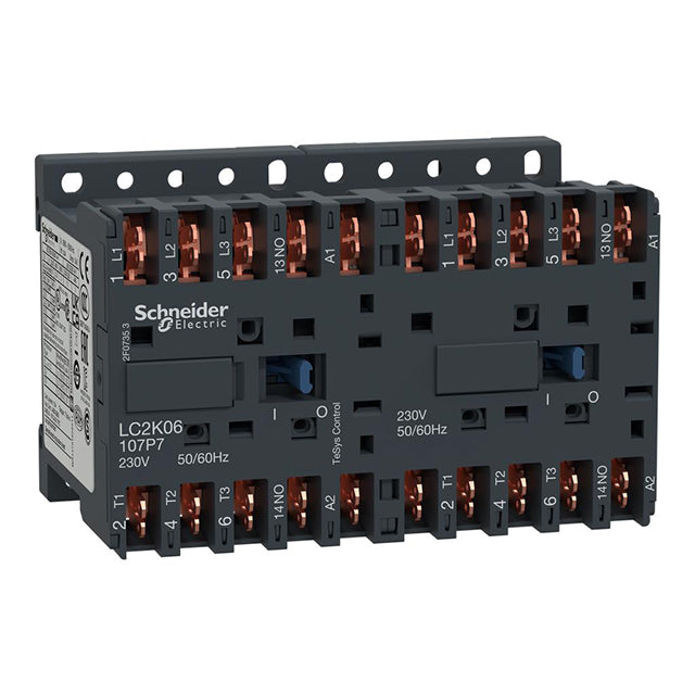 Schneider Electric LC2K09107B7 TeSys Montaje de chasis, Riel DIN 24VCA