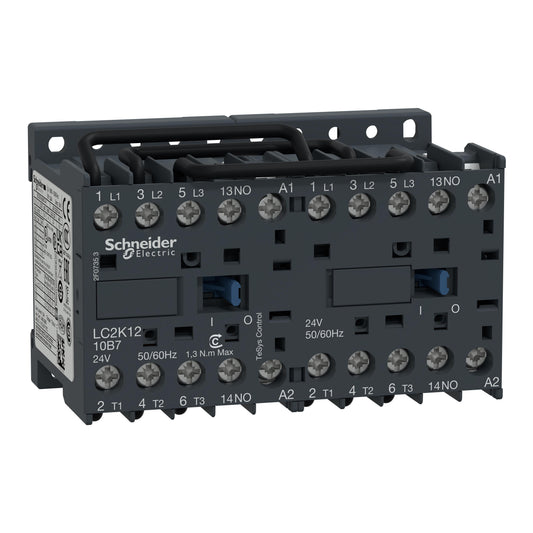 Schneider Electric LC2K1210F7 TeSys Montaje de chasis, Riel DIN 110VCA