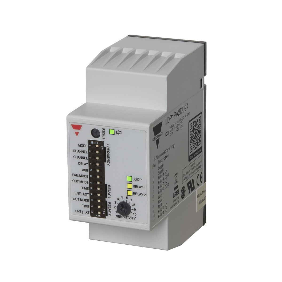 Carlo Gavazzi Inc. LDP1PA2DU24 LDPxPA2DUxx Propósito general 24 ~ 240VCA/CC Relé