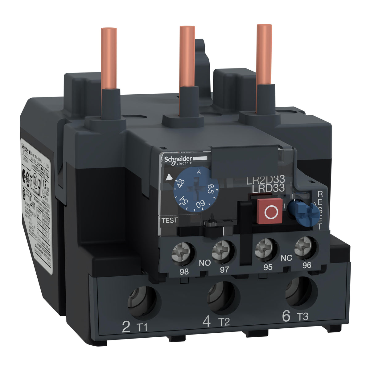 Schneider Electric LRD3359 TeSys Relé de sobrecarga térmica Series LC1D80, LC1D95